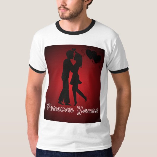 Romantic Valentine’s Day Love T-Shirt (Voorkant)