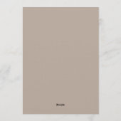 Romantic Valentine’s Day Party - Heart & Love Kaart (Achterkant)