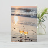 Romantic Valentine’s Day Party - Heart & Love Kaart (Staand voorkant)