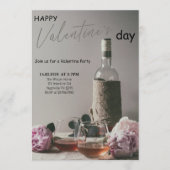 Romantic Valentine’s Day Party Kaart (Voorkant)