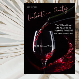 Romantic Valentine’s Day Party Kaart