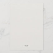 Romantic Valentine’s Day Party Kaart (Achterkant)