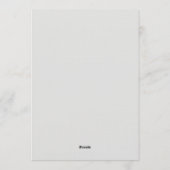 Romantic Valentine’s Day Party - Modern Love Theme Kaart (Achterkant)