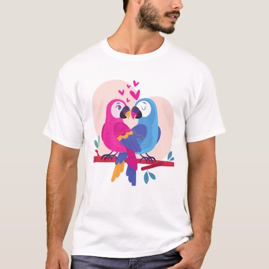 Romantic Valentine’s Day Quote T-Shirt (Voorkant)