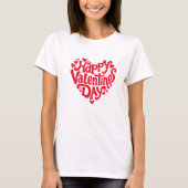 Romantic Valentine’s Day Quote T-Shirt (Voorkant)