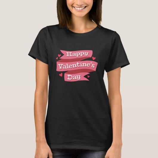 Romantic Valentine’s Day Quote T-shirt (Voorkant)