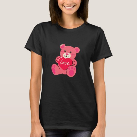 Romantic Valentine’s Day Quote T-shirt (Voorkant)