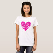 Romantic Valentine’s Day Quote T-shirt (Voorkant volledig)