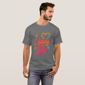 Romantic Valentine’s Day T-Shirt (Voorkant volledig)