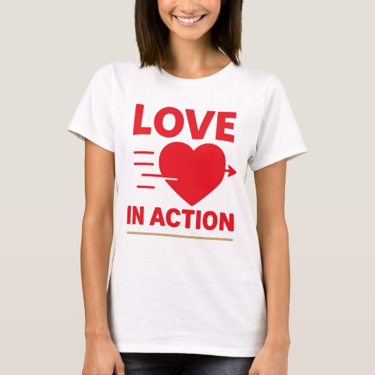 Romantic Valentine’s Day T-Shirt (Voorkant)