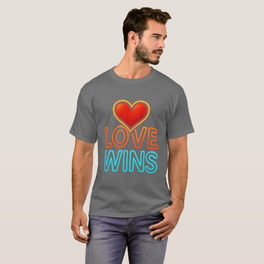 Romantic Valentine’s Day T-Shirt (Voorkant volledig)