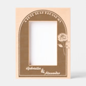 Romantic Valentine’s Gift for Couples - Rose  Gegraveerde Lijstjes (Voorkant)