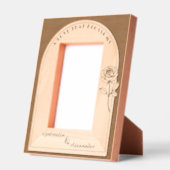 Romantic Valentine’s Gift for Couples - Rose  Gegraveerde Lijstjes (Links)