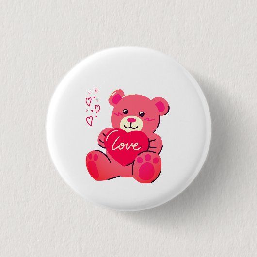 Romantic Valentine’s Gift Ronde Button 3,2 Cm (Voorkant)