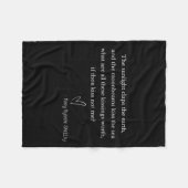 Romantic Valentine's Percy Bysshe Shelley Quote Et Fleece Deken (Voorkant (Horizontaal))