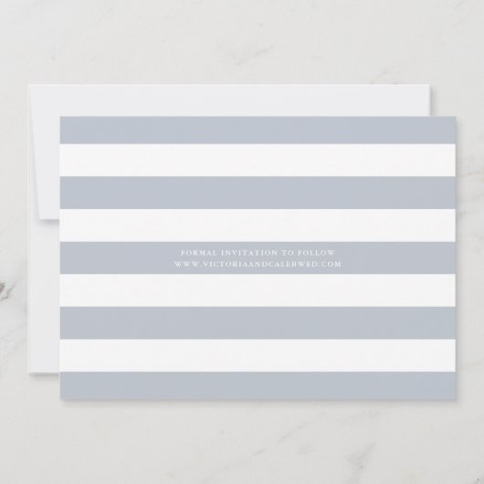 Romantic-verzoek | Foto Collage Save the Date (Achterkant)