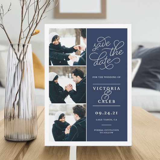 Romantic-verzoek | Foto Collage Save the Date