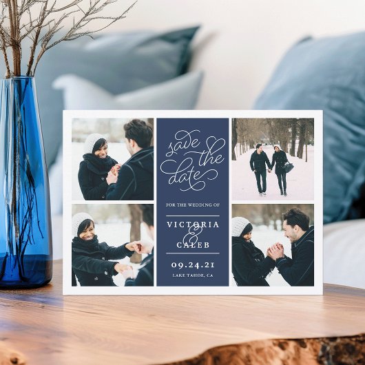 Romantic-verzoek | Foto Collage Save the Date