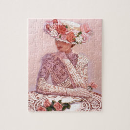 Romantic Victoriaans Lady Legpuzzel