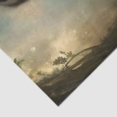 Romantic Victorian Woman Floral Portrait Decoupage Tissuepapier (Detail)