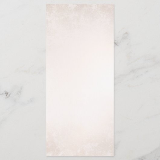 Romantic Vineyard Rustic Wedding Menu (Achterkant)