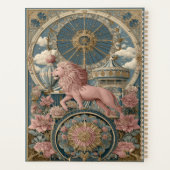 Romantic Vintage Art Nouveau Circus Planner (Achterkant)