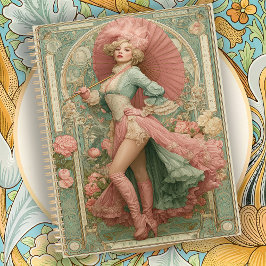 Romantic Vintage Art Nouveau Circus Planner