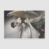 Romantic Vintage Dancer in Flowing Dress Decoupage Tissuepapier (Voorkant)