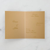 Romantic Vintage Wedding Invitation (Binnen)