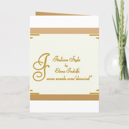 Romantic Vintage Wedding Invitation (Achterkant)