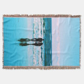 Romantic Walk op de Beach Blanket Deken (Voorkant)