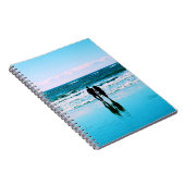 Romantic Walk op het strand Notitieboek (Rechterzijde)