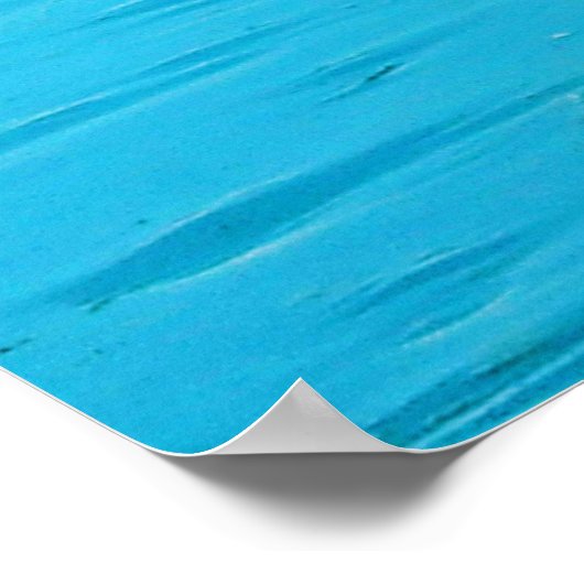 Romantic Walk op het strand Poster (Hoek)