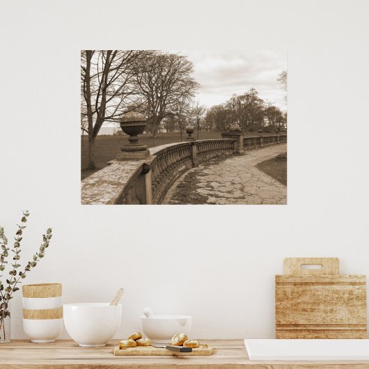 Romantic Walk Path Poster (Keuken)