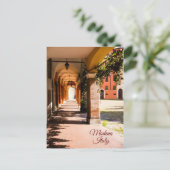 Romantic Walkway in Modena, Italië Briefkaart (Staand voorkant)