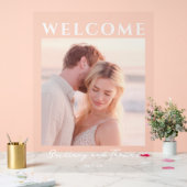 Romantic Warm Photo Acryl Bord (Huwelijk)