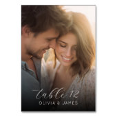 Romantic Warm Photo Kaart (Voorkant)