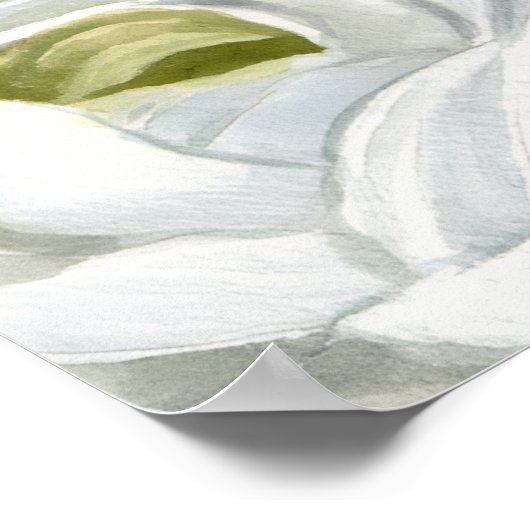 Romantic Watercolor Wedding Poster (Hoek)