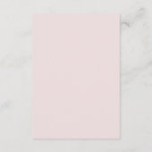 Romantic Waterverf Flowers Custom Order Kaart (Achterkant)