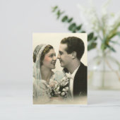 Romantic Wedding Briefkaart (Staand voorkant)