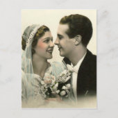 Romantic Wedding Briefkaart (Voorkant)