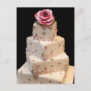 Romantic Wedding Cake Briefkaart