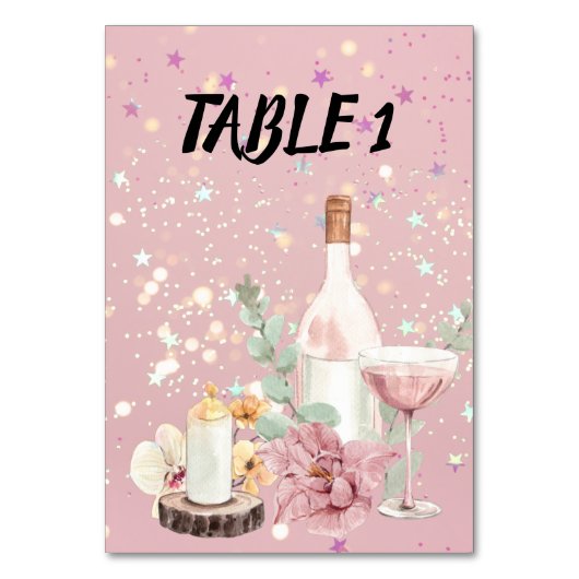 Romantic wedding flowers blooming garden kaart (Voorkant)