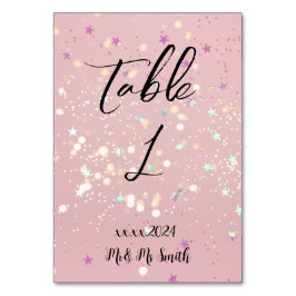 Romantic wedding flowers blooming garden kaart