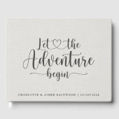 Romantic Wedding Gastenboek (Voorkant)