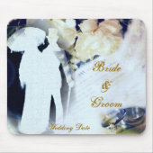 Romantic Wedding Mousepad Muismat (Voorkant)