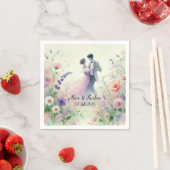 Romantic Wedding pastell Nr.1 Servet (Insitu)