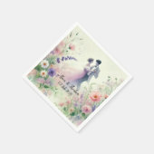 Romantic Wedding pastell Nr.1 Servet (Hoek)