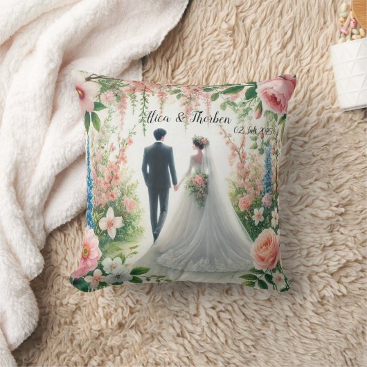 Romantic Wedding pastell Nr.5 Kussen (Deken)