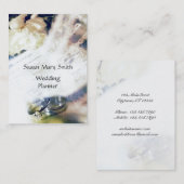 Romantic Wedding Planner Visitekaartje (Voorkant / Achterkant)